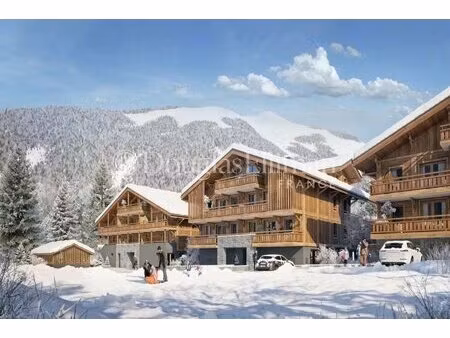 montriond - un appartement neuf de 4 chambres