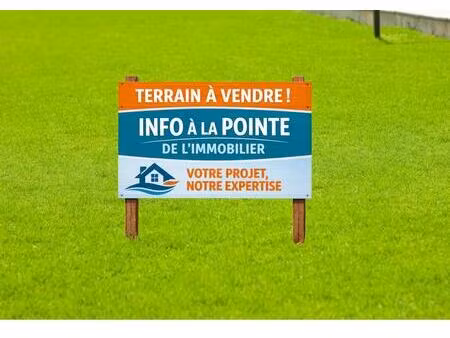 achat terrain 660m² le fret 29160