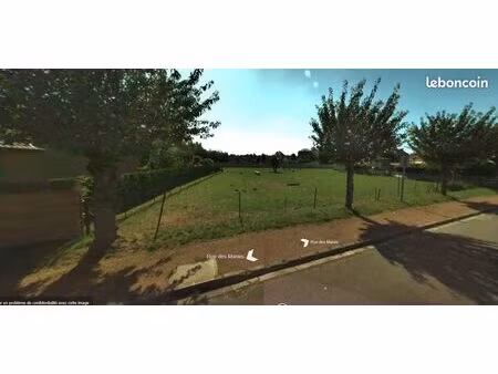 terrain 487m2 libre de tout constructeur