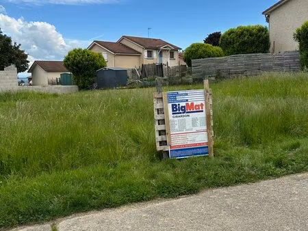 à vendre – terrain avec permis de construire accepté – pommier-de-beaurepaire