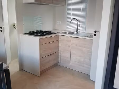 mobil home avec jardin