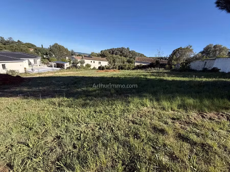 vente terrain 668 m2 à aspiran