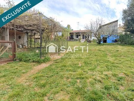 maison 120m2 sur 1141 m2 de jardin st macaire