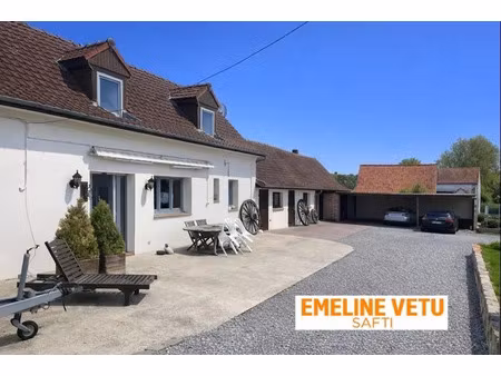 vente maison 6 pièces 135 m² à allouagne (62157)  270 000 €