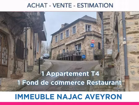 vente immeuble 96 m² najac (12270)