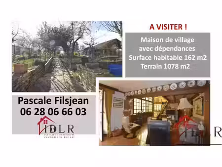 vente maison 6 pièces 162 m² désandans (25750)