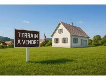 vente terrain 500 m²