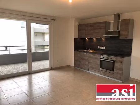 souffelweyersheim  3 pièces résidence récente