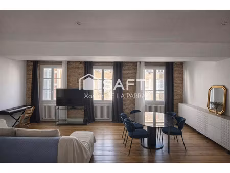 vente appartement 3 pièces 67 m² toulouse (31000)