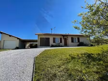 maison t4 de 92 m2 de plain-pied sur terrain 1052 m2