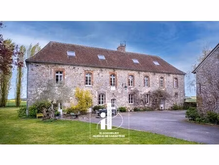 a 1h de paris ancien prieure renove de 420 m² avec terrain de 6.000 m²