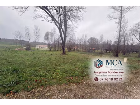vente terrain 1945 m² poussignac (47700)
