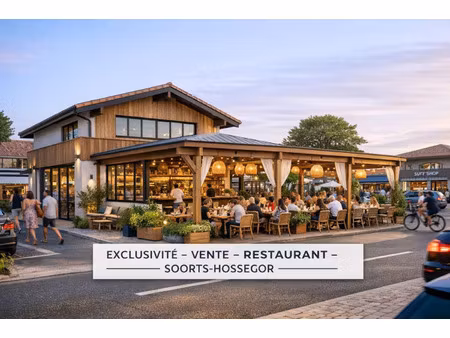 vente commerce 1 pièce 140 m² soorts-hossegor (40150)