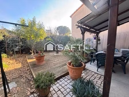 jolie maison mitoyenne sur morieres les avignon