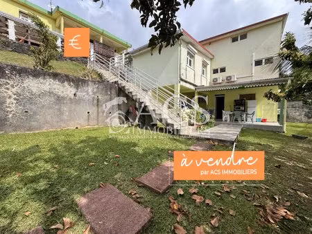 ensemble immobilier t3 et t2 avec vue mer à morne pitault - le françois