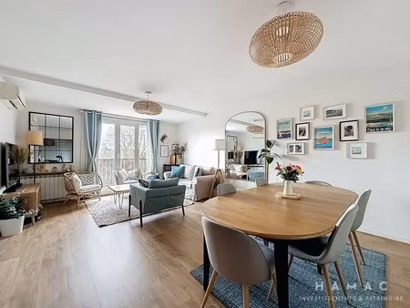 appartement t4- 84m2-vernaison centre- 3 balcons