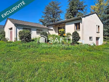 maison années 60 avec grand terrain et potentiel – pollionnay