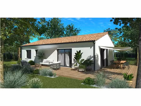 vente maison à construire 90 m² lacanau (33680)