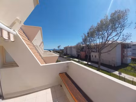 vente appartement 2 pièces 31 m² marseillan (34340)