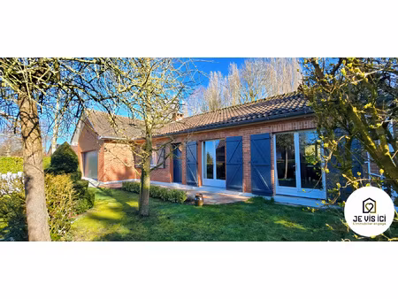 plain-pied individuel rare jardin paysager le maisnil