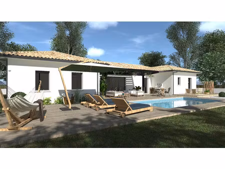 vente maison à construire 105 m² le teich (33470)