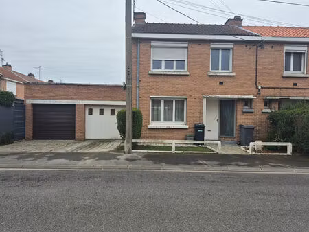 maison semi?individuelle avec garage et jardin ? valenciennes  secteur de la plaine