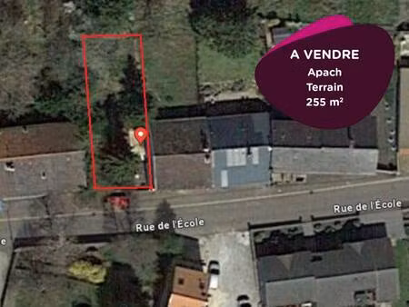 terrain constructible à vendre