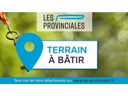 terrain constructible viabilisé à vendre