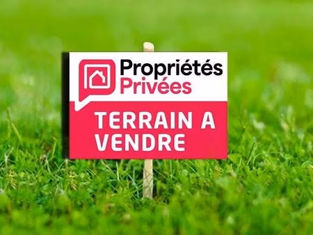 terrain constructible à vendre