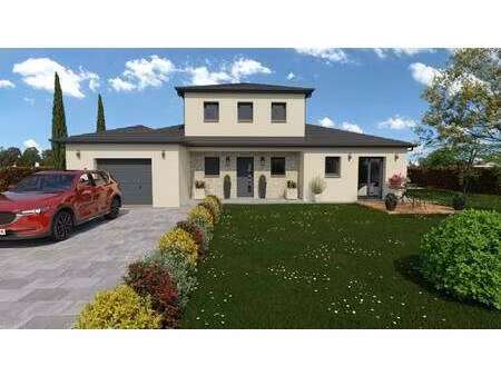 terrain avec maison neuve à vendre
