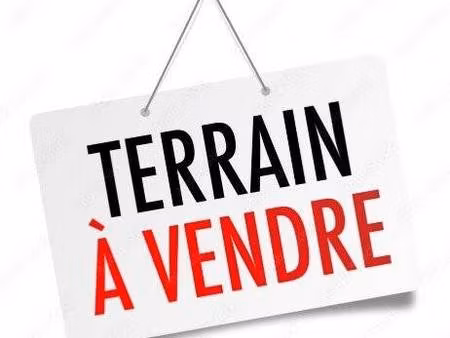 terrain constructible à vendre