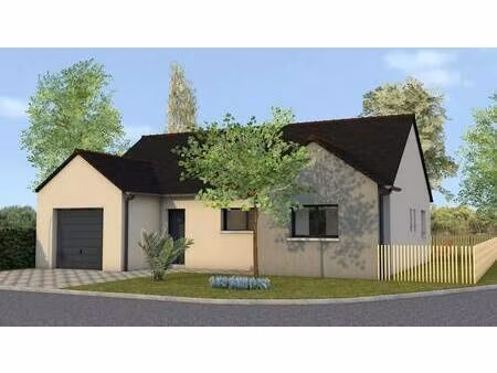 terrain avec maison neuve à vendre