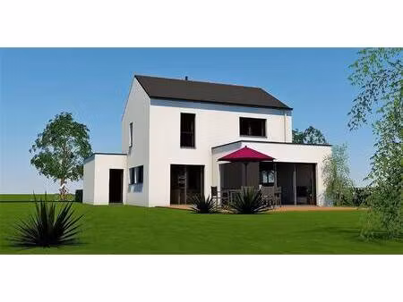 terrain avec maison neuve à vendre