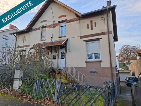 vente maison 4 pièces 93 m² stiring-wendel (57350)