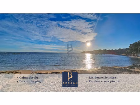 saint raphael - peguiere 50m de la mer appartement 2-3p renove entierement