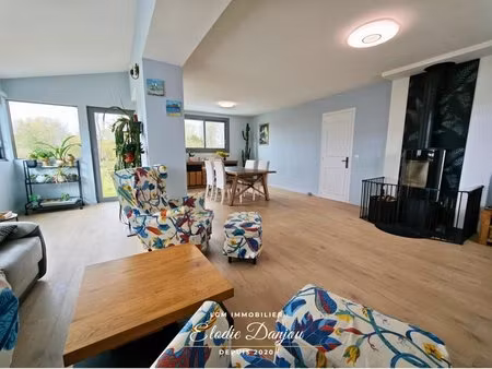 maison rénovée avec 4 chambres et sous-sol total – grand jardin et bord du loir –...