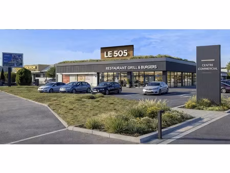 location commerce 677 m² à décines-charpieu (69150)