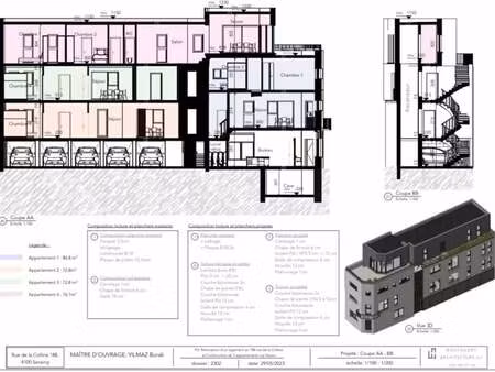 appartement à vendre à seraing € 135.000 (ln11y) - eco immo ans | zimmo