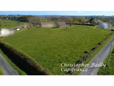 terrain constructible à vendre