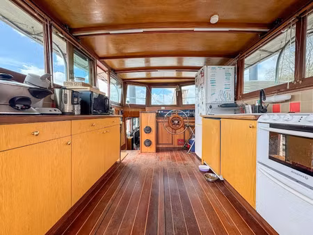 vente péniche 4 pièces 50 m² à asnieres-sur-seine (92600)  290 000 €