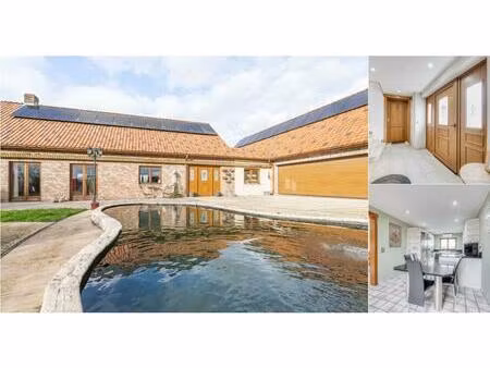 villa à vendre avec garage et terrasse   rebecq (vbe07681)