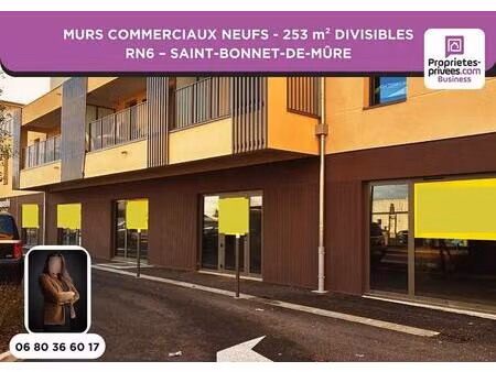 vente local d'activités 117 m² à 253 m²