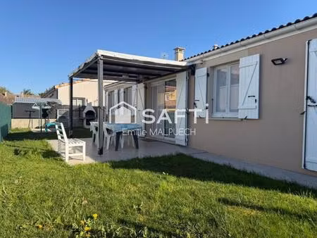 cépet  proche école  villa t4 récente sans travaux