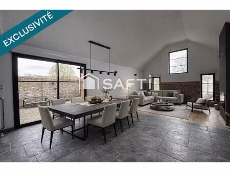 commune de carvin   ancienne longére entièrement réhabilitée surface utile d’environ 180 m