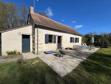 maison courcelles la foret longère de 85 m2 avec garage et dépendances