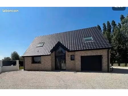 pavillon individuel – leffrinckoucke village (59495) – 136 m² – 3 chambres (poss 4)
