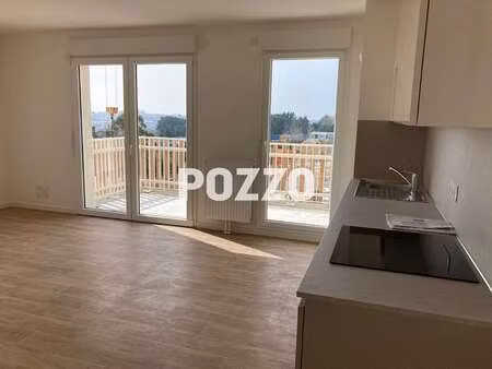 location appartement 3 pièces à donville-les-bains (50350) : à louer 3 pièces / 71m² donvi