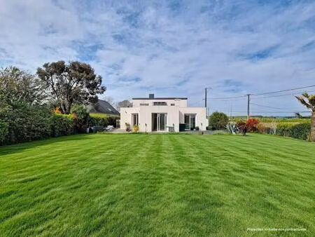 caudan : maison d'architecte sur sous-sol