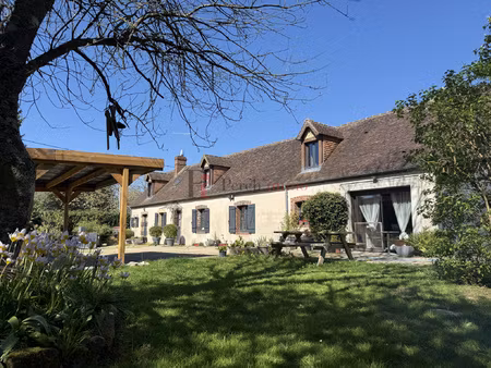 longere renovee 4 chambres proche la ferte-bernard