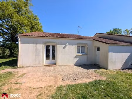 maison de plain-pied sur les hauteurs de mareuil